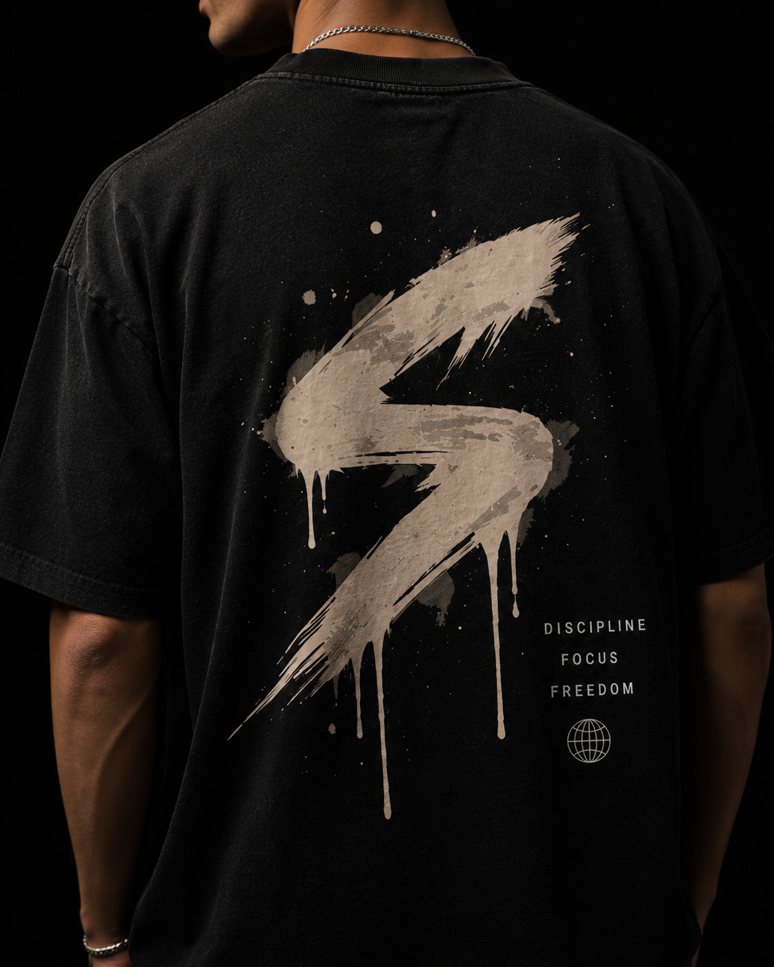 Drop 001 - S brushed oversized T-shirt